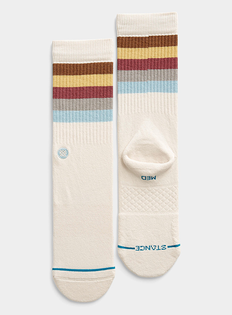 Stance Ecru/Linen Maliboo sock for men