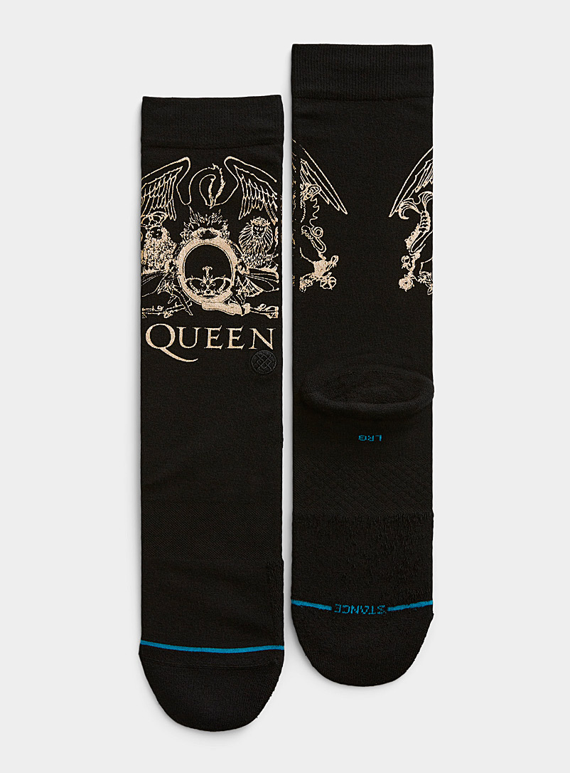 Stance Assorted black Queen gold logo sock for men