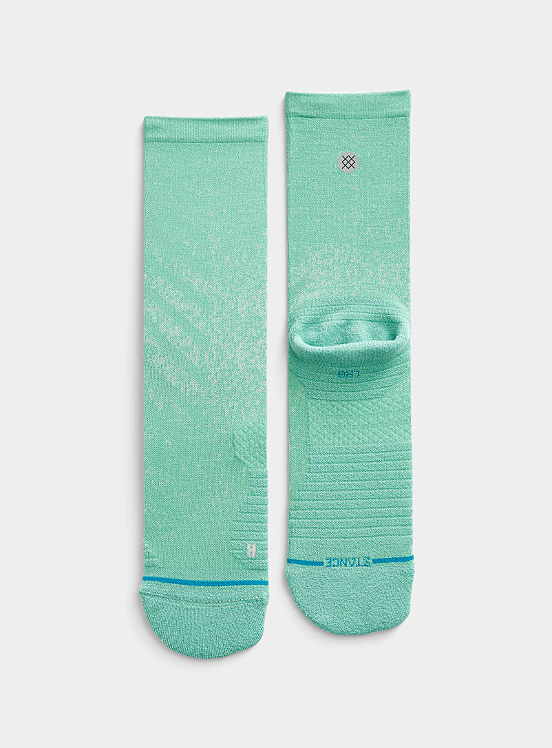 Stance Kelly Green Performance turqoise sock for women