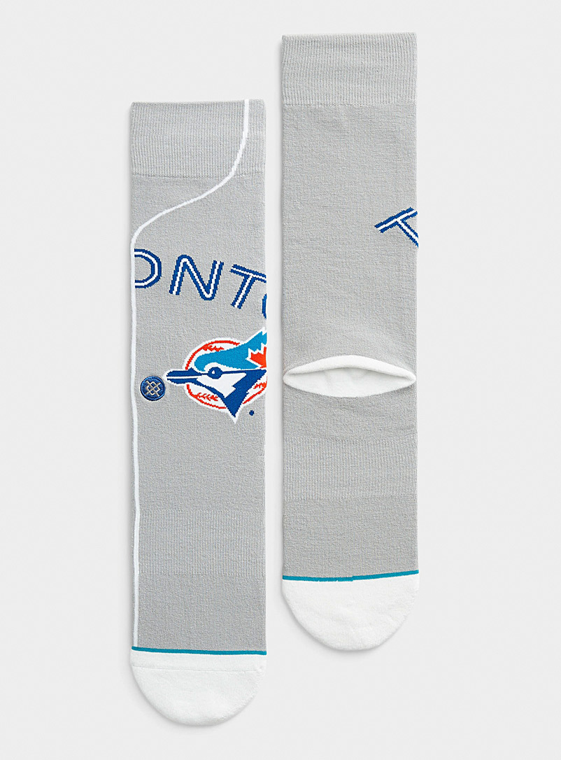 Stance Patterned Blue Blue Jays socks for men