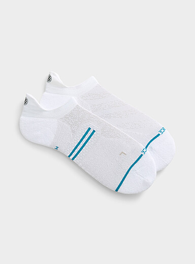 Heel-tab ped socks