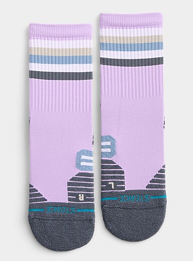 Maliboo colourful-stripe padded athletic socks