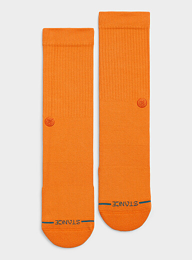 Stance Orange Colourful socks for men