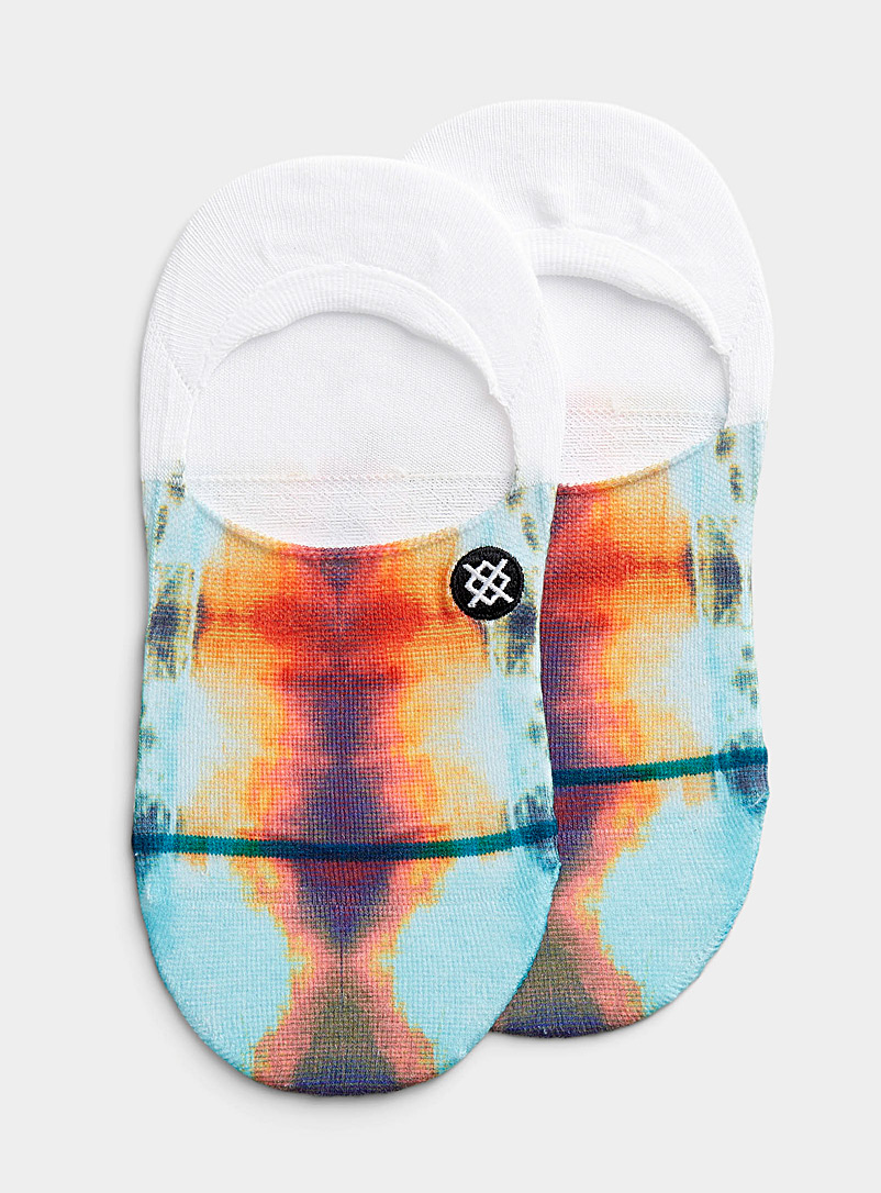 Stance Assorted Dye print foot liner for women