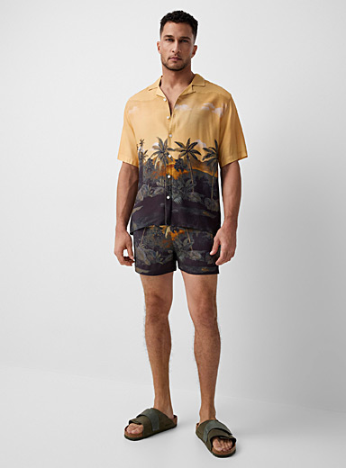Exotic pattern soft short | Le 31 | Men's Shorts, Bermuda Shorts ...