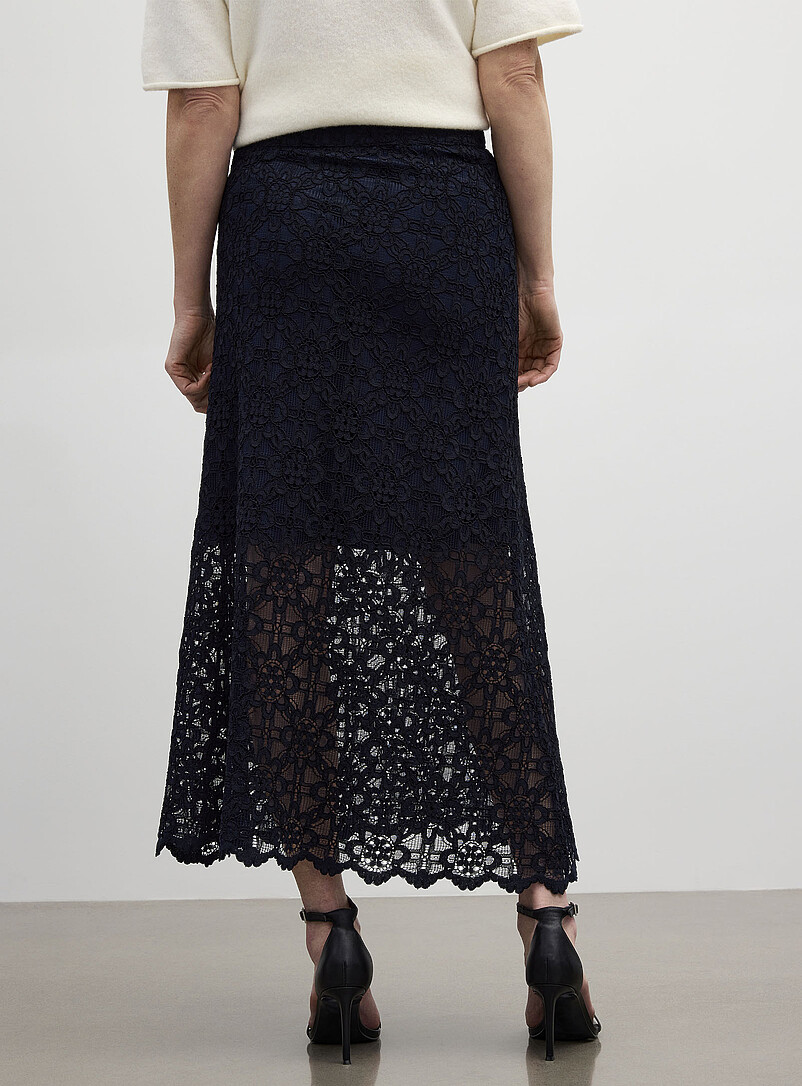 Floral guipure maxi skirt product image 3
