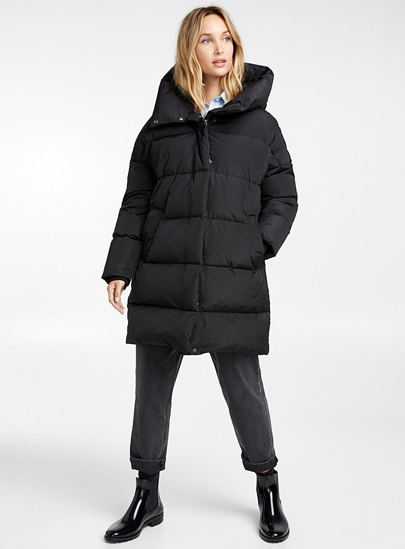 Giant-hood down puffer jacket | Contemporaine | Shop Women's Work Coats ...