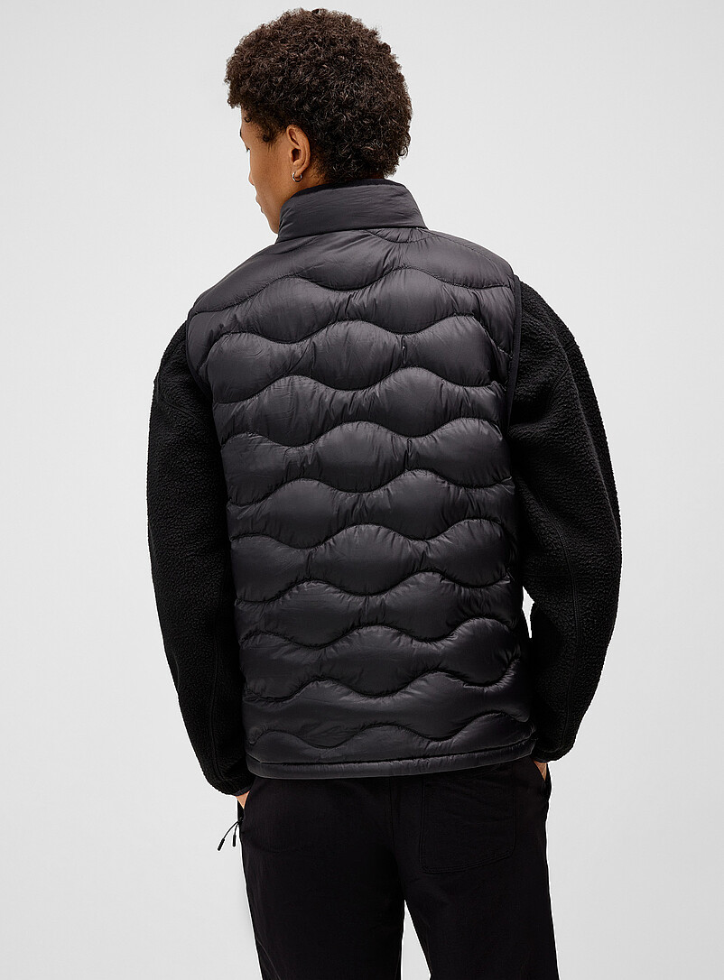 Packable quilted down vest RE:DOWN® down | I.FIV5 | Shop Men's