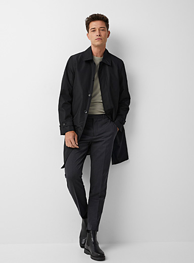 Trench coat with removable lining | Le 31 | Shop Men's Overcoats Online ...