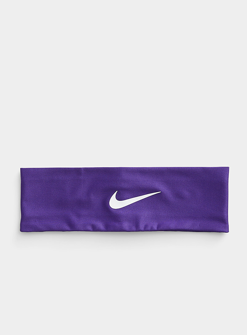 Nike Mauve Fury solid wide headband for women