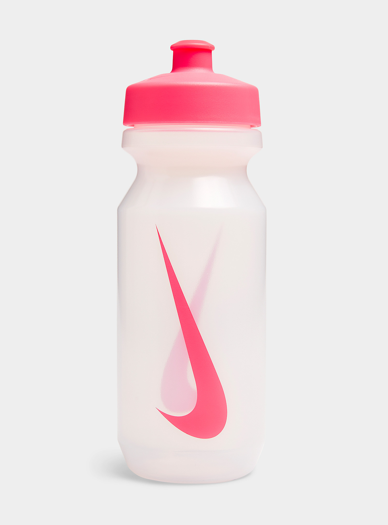 Nike Swoosh Sports Water Bottle In Patterned Crimson