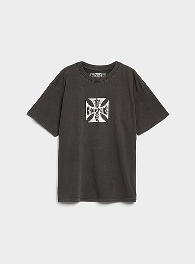 Faded cross T-shirt