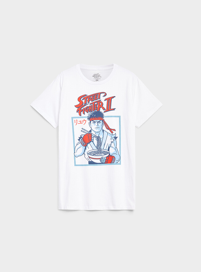 Street Fighter II graphic T-shirt product image (primary)