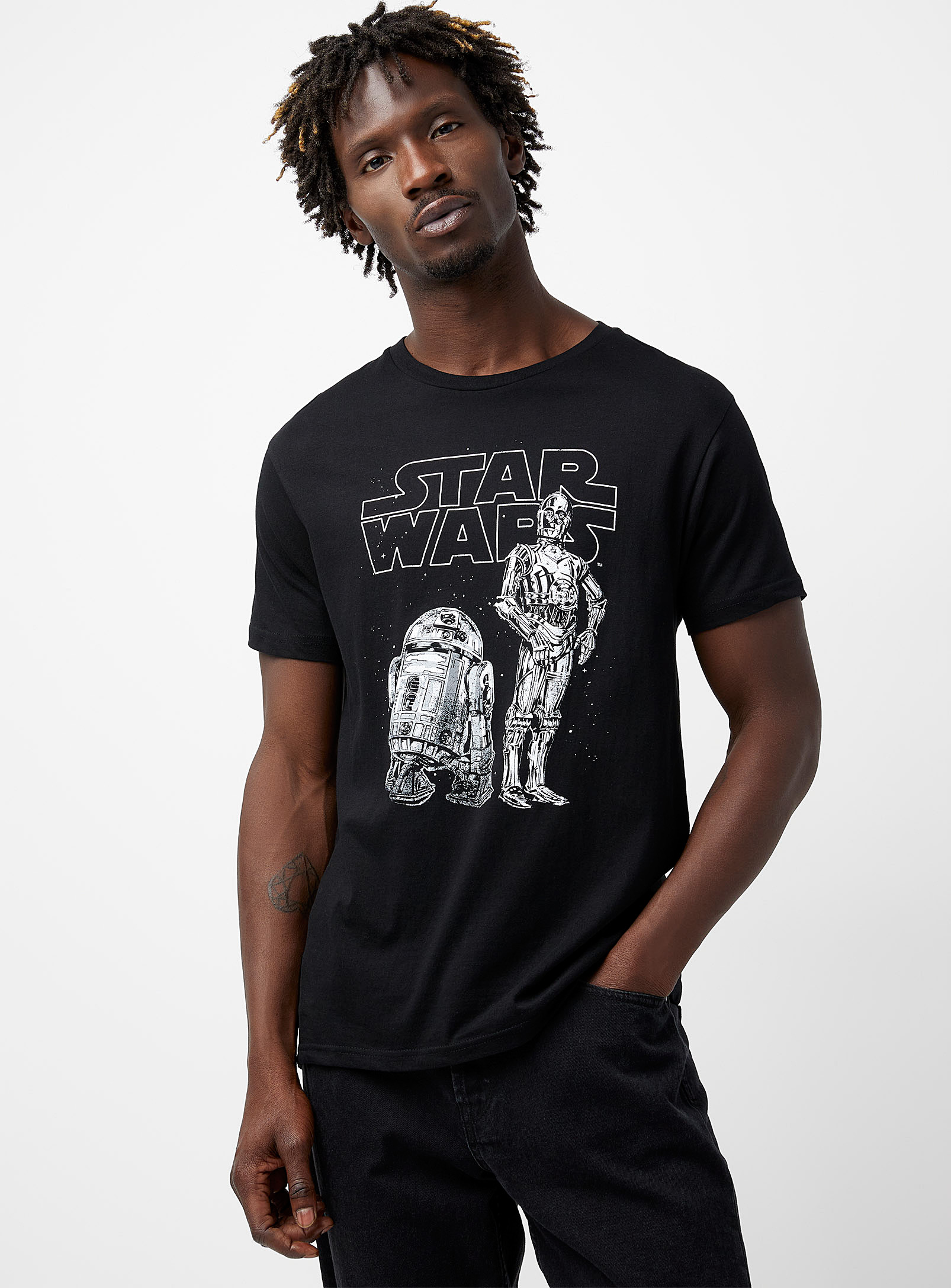 Le 31 Star Wars T-shirt In Black