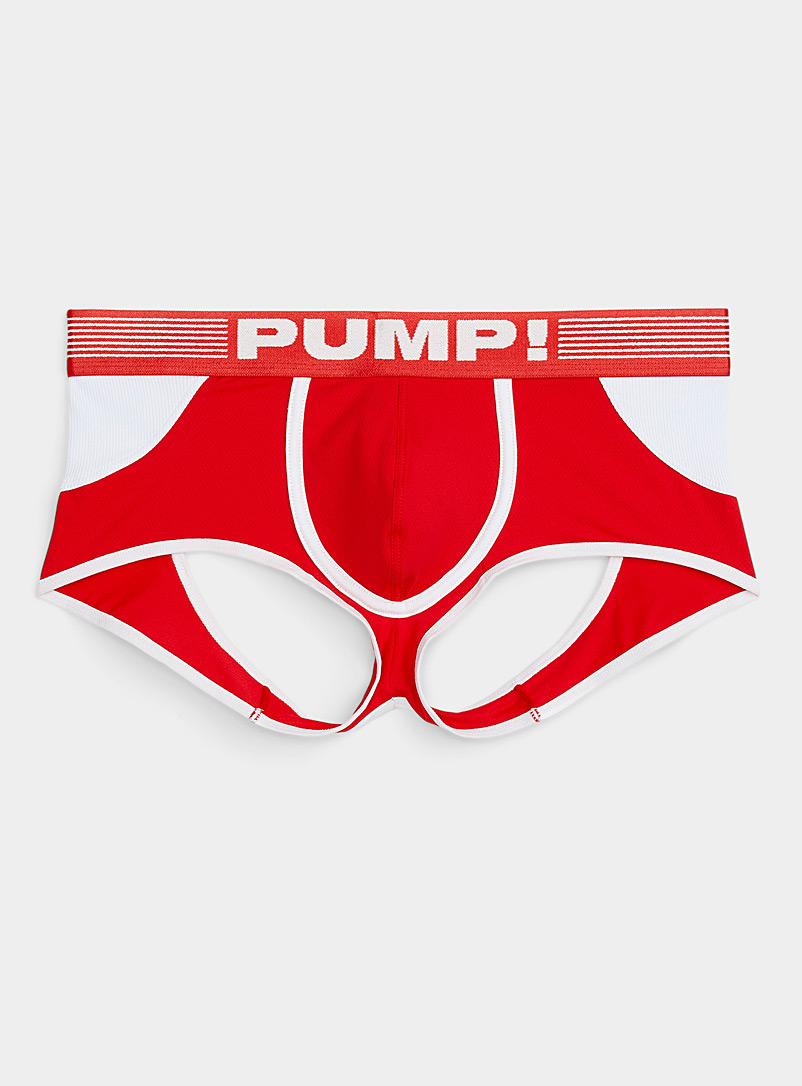 Pump! Red Red access trunk for men