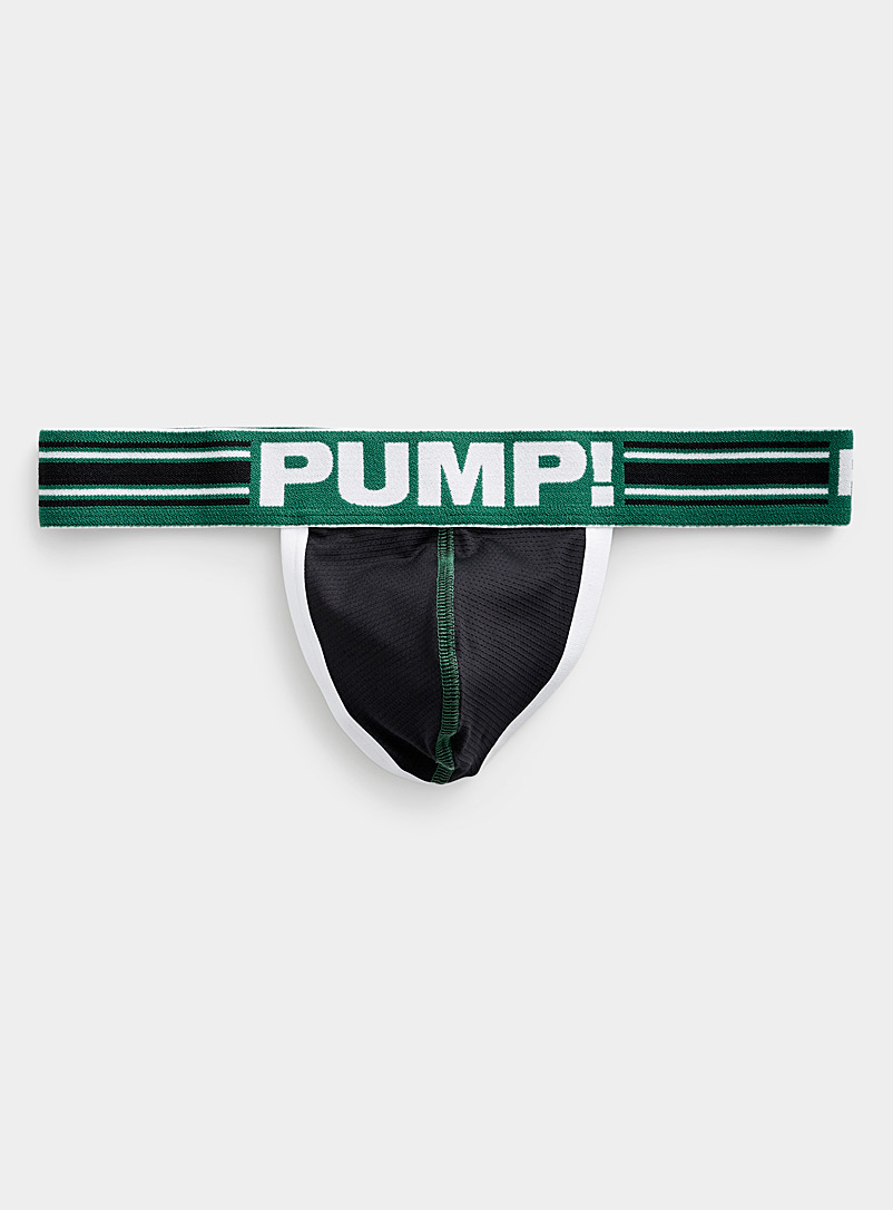 Pump! Assorted green  Boost micro-mesh thong for men