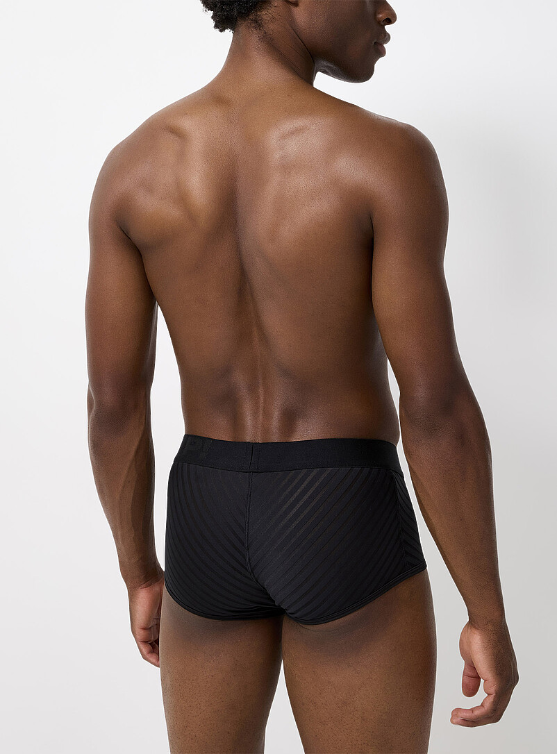 2" Whisper sheer-stripe trunk Polyester product image 2