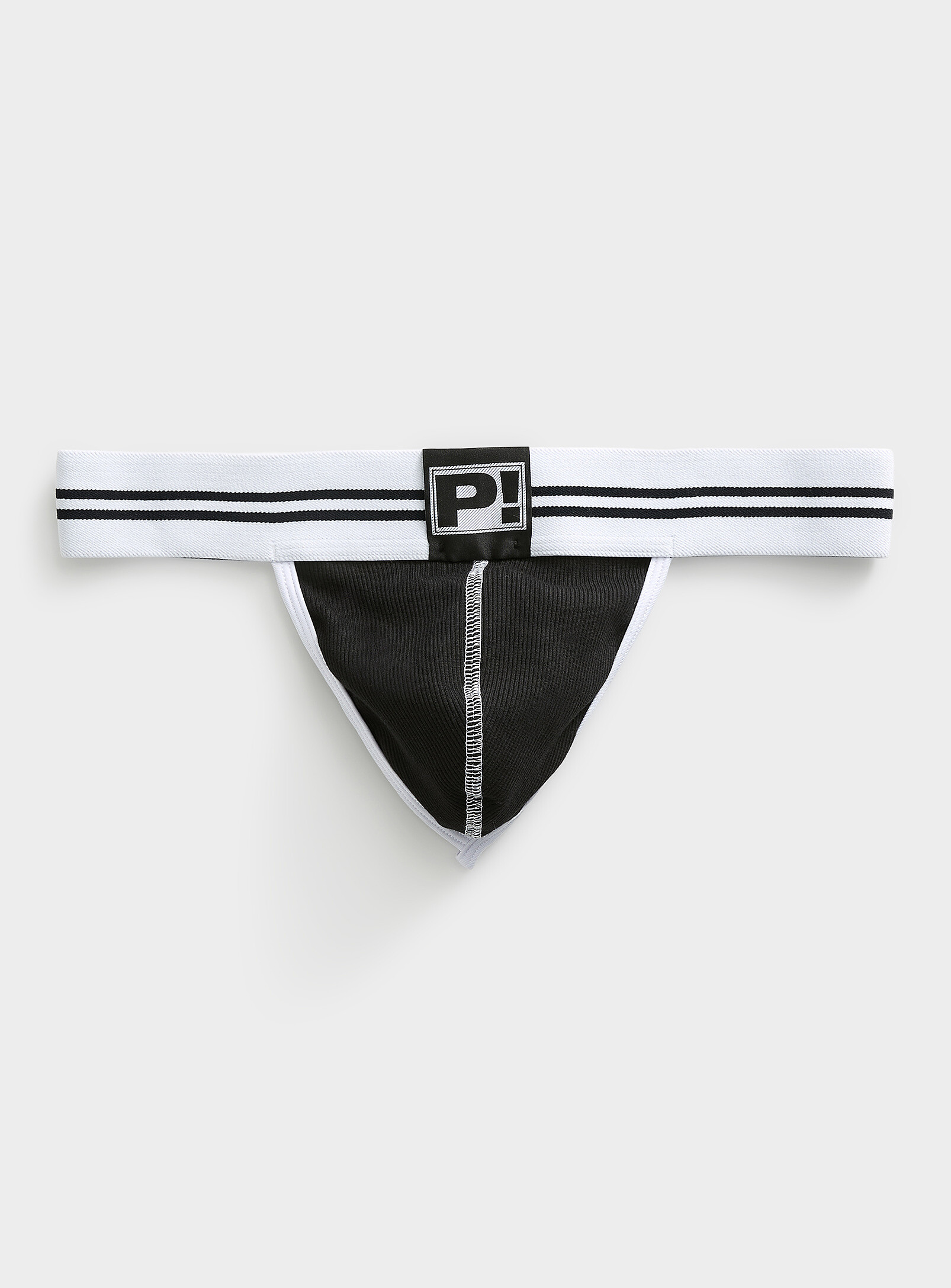 Pump Round2 Ribbed String Thong