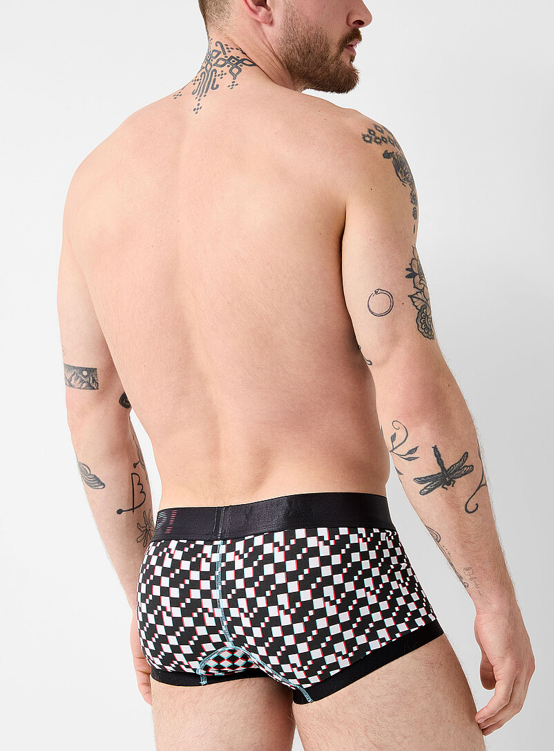 3" check illusion trunk Cotton product image 2