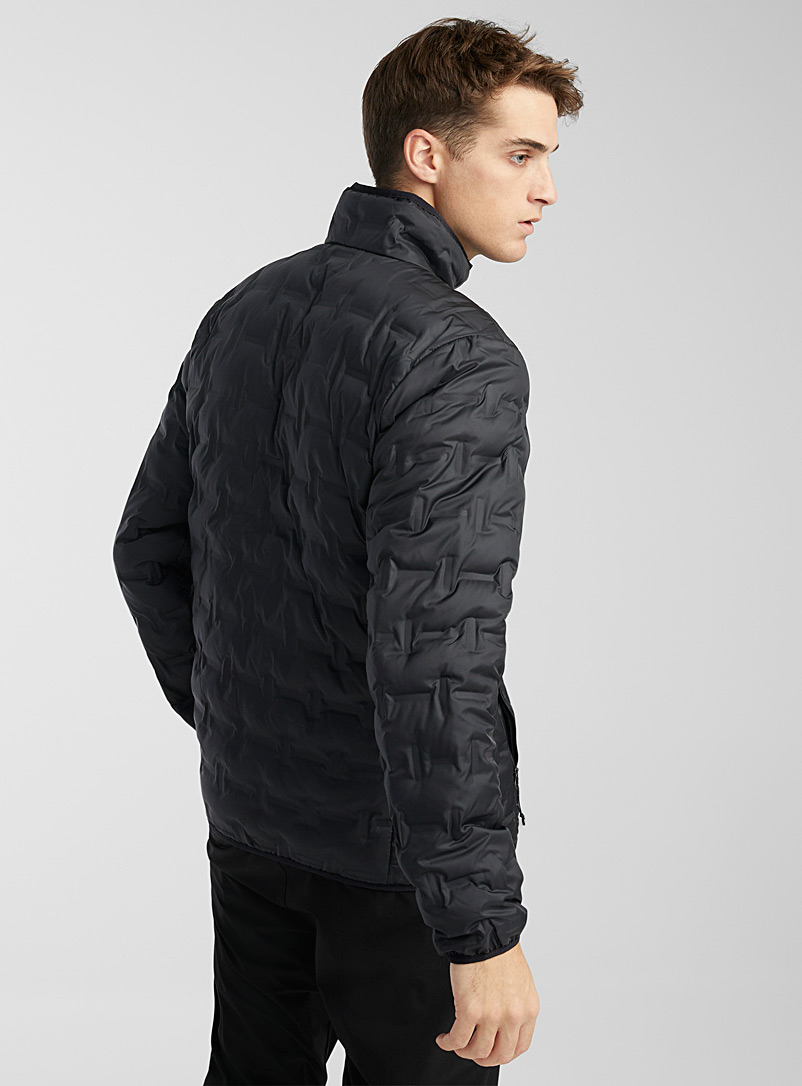 Columbia Black Delta Ridge quilted jacket Regular fit for men