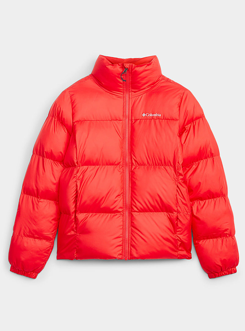 Columbia Red Puffect puffer coat Regular fit for women