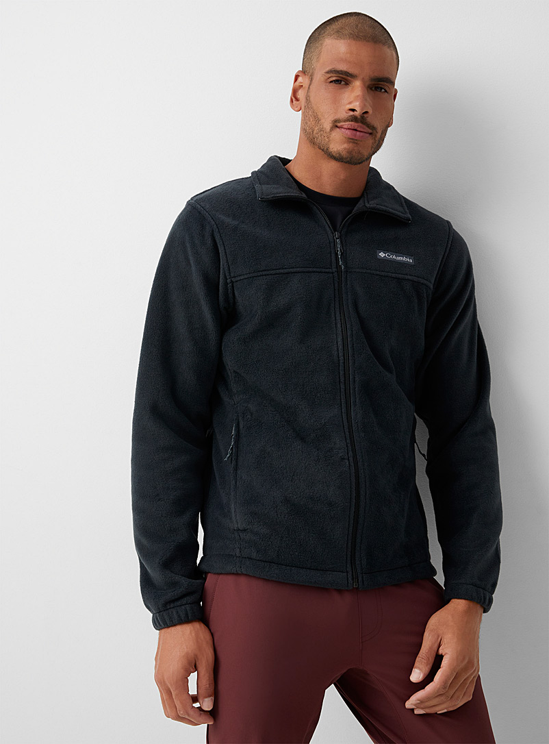 Columbia Black Steens Mountain zip fleece sweatshirt for men