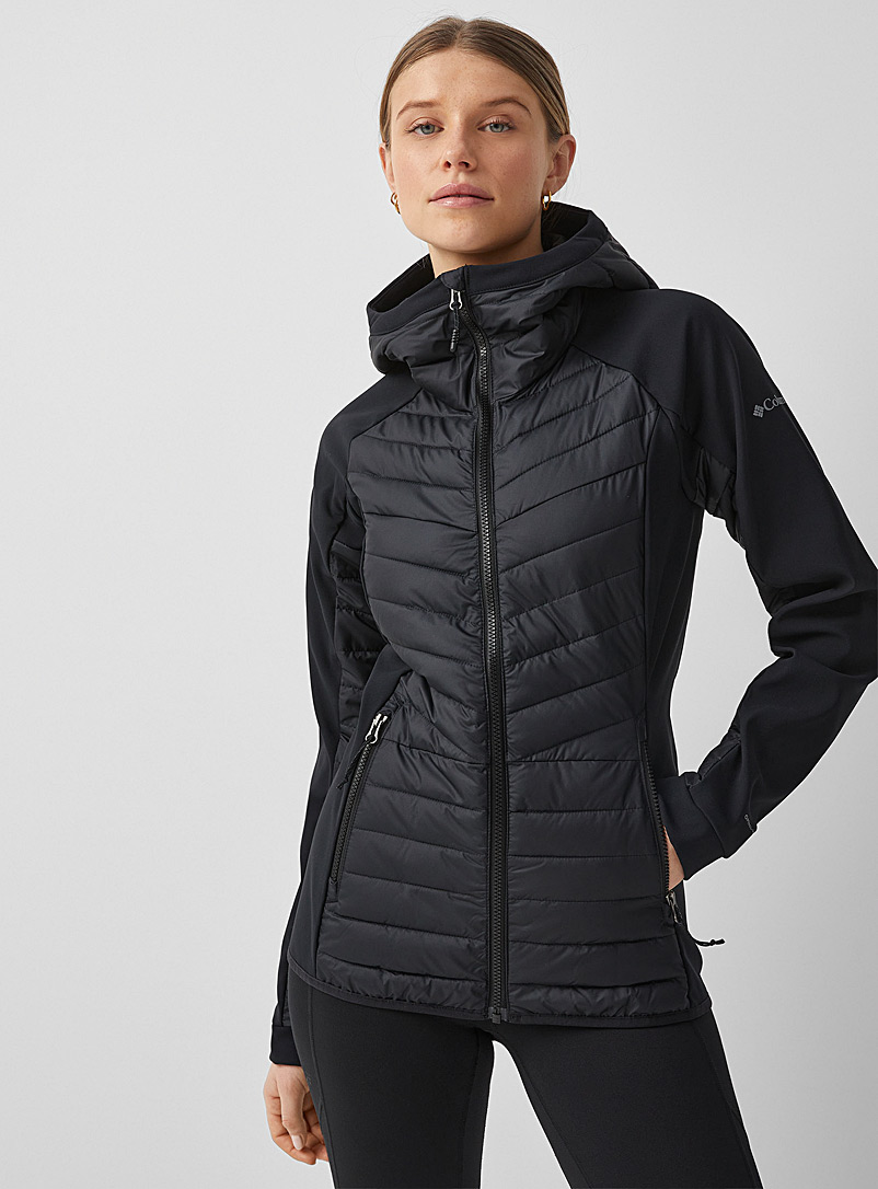 Columbia Black Powder Lite quilted jacket for women
