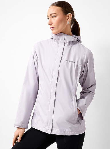 Columbia: L'imperm&eacute;able compressible Arcadia Lilas pour femme