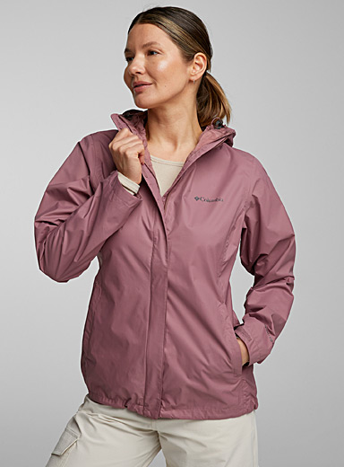Sykooria Women's Waterproof Jacket Outdoor Quick Dry Packable Hooded  Raincoat.