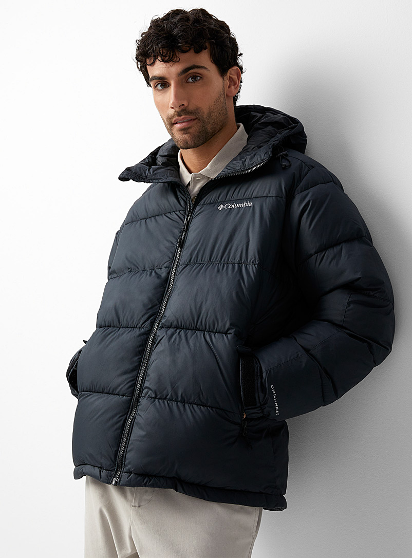 Columbia Black Pike Lake quilted jacket for men