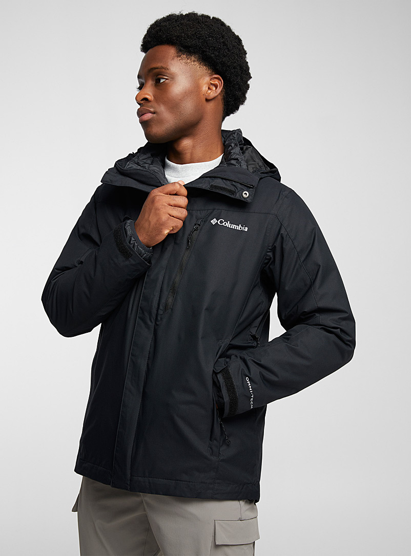 Columbia Black Whirlibird 3-in-1 coat Active fit for men