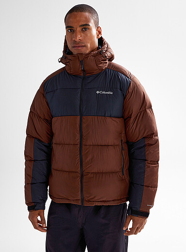 Columbia: Le manteau matelass&eacute; Pike Lake Chocolat - Espresso pour homme
