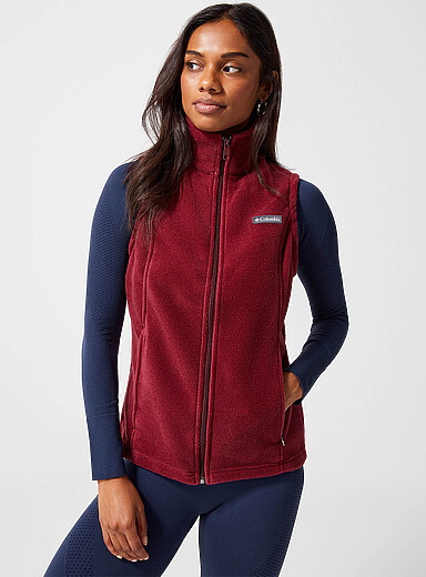 La veste polaire zipp&eacute;e sans manches Benton