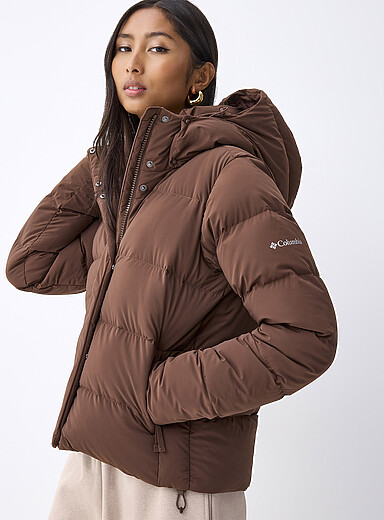 Columbia: La doudoune Amaze Puff Chocolat - Espresso pour femme
