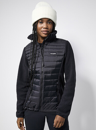 Parka Matelassée Columbia Femme - Taille XS - Bleu - Omni-Heat - Capuche Et Fermeture éclair