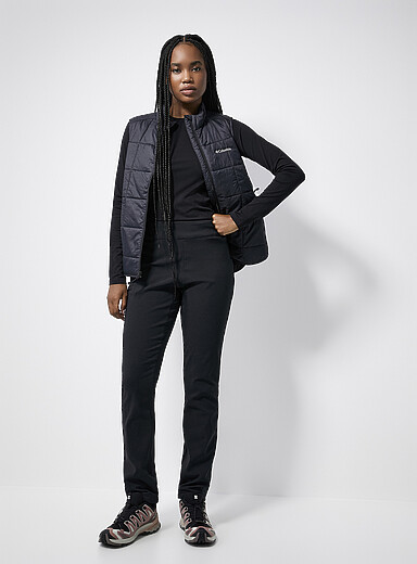 Le pantalon coquille jambe &eacute;troite taille haute Back Beauty
