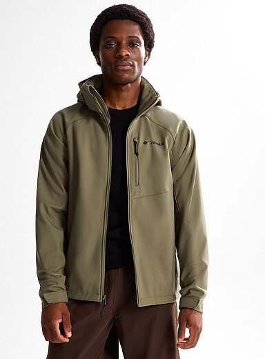 Columbia Mossy Green Cascade Ridge softshell jacket for men