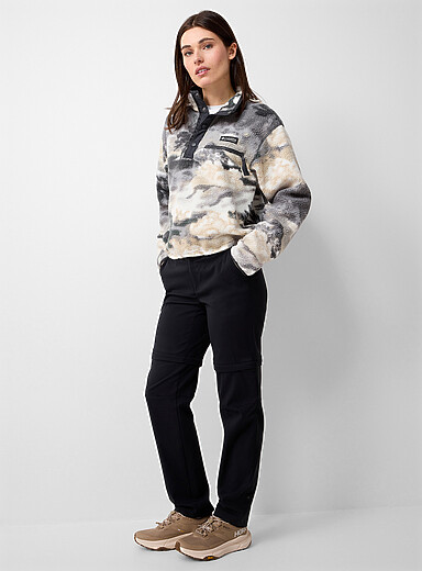 Columbia: Le pantalon convertible Leslie Falls Noir pour femme