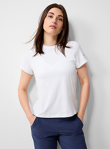 Columbia White Parsons Point print T-shirt for women