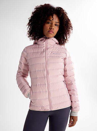 Lake 22 down puffer coat <b>Fitted waist</b>
