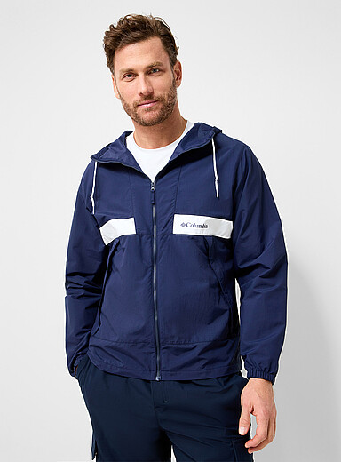 La veste coupe-vent extensible couleurs blocs Spire Valley