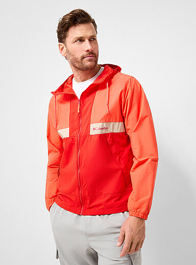 La veste coupe-vent extensible couleurs blocs Spire Valley