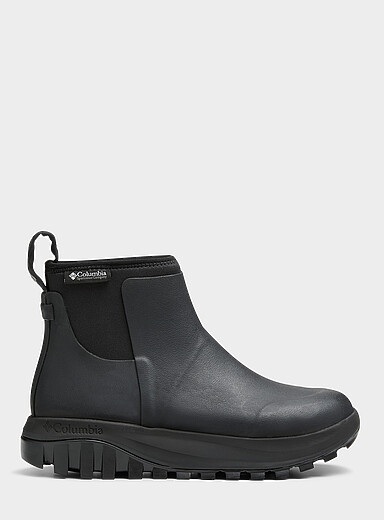 Columbia: La botte d'hiver caoutchouc Venturetrot Femme Noir pour femme
