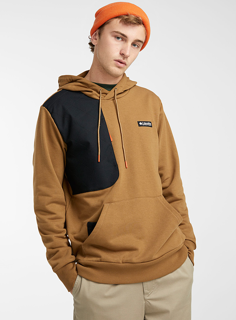 Columbia Fawn Quilted block hoodie for men