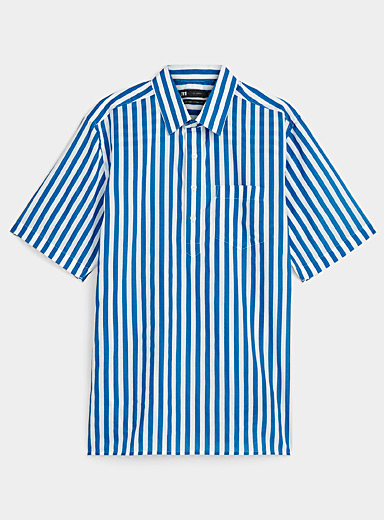 Deckchair-stripe shirt Modern fit | Le 31 | Shop Men's Short Sleeve ...
