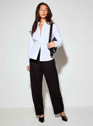 Organic cotton fitted shirt product image 4