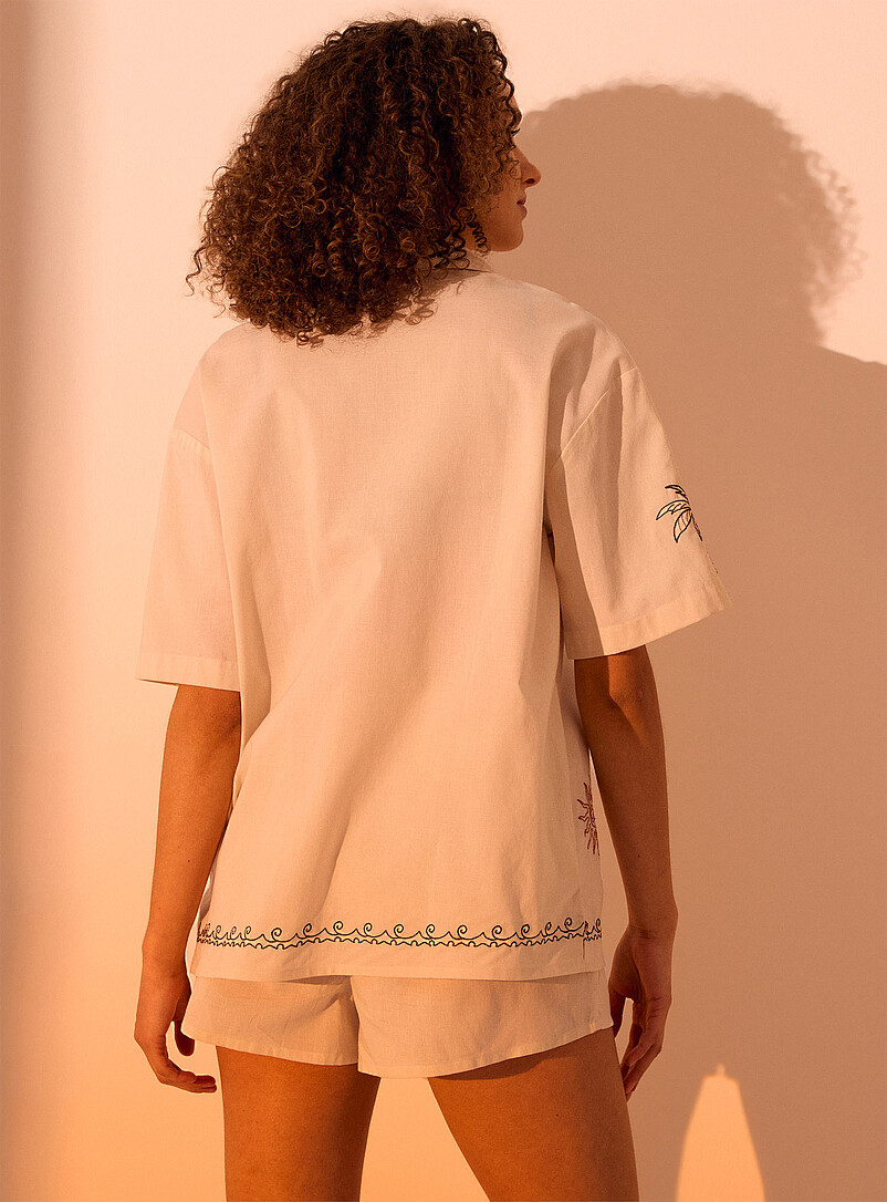 Lightweight cotton camp shirt product image 3