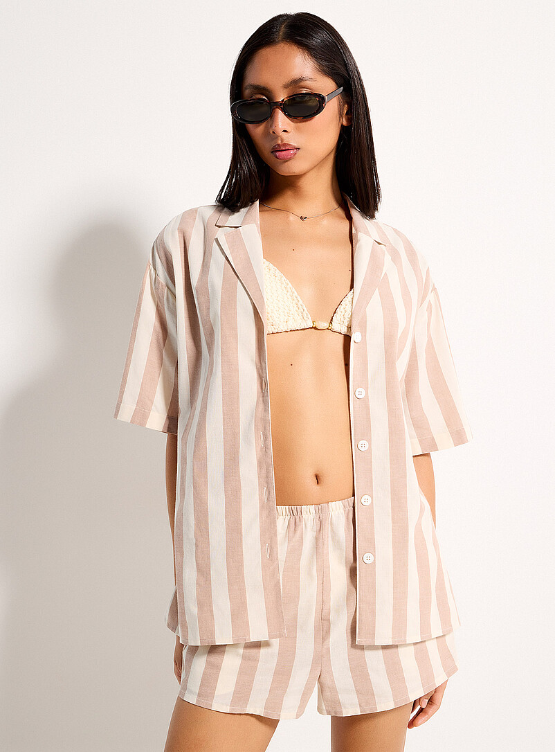 Lightweight Cotton Camp Shirt