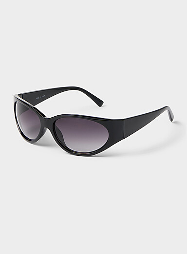 Arena wraparound oval sunglasses