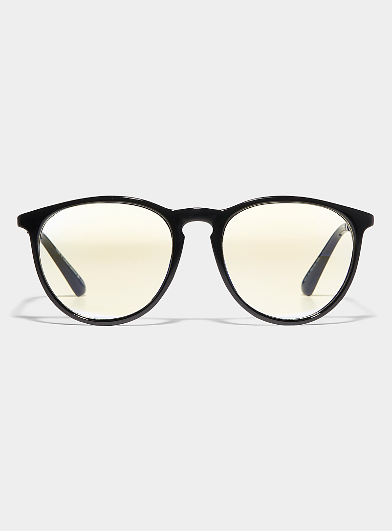 Lunettes Anti Lumière Bleue Ovale Femme - Monture Rétro Pour écrans, Jeux Et Lecture - 12